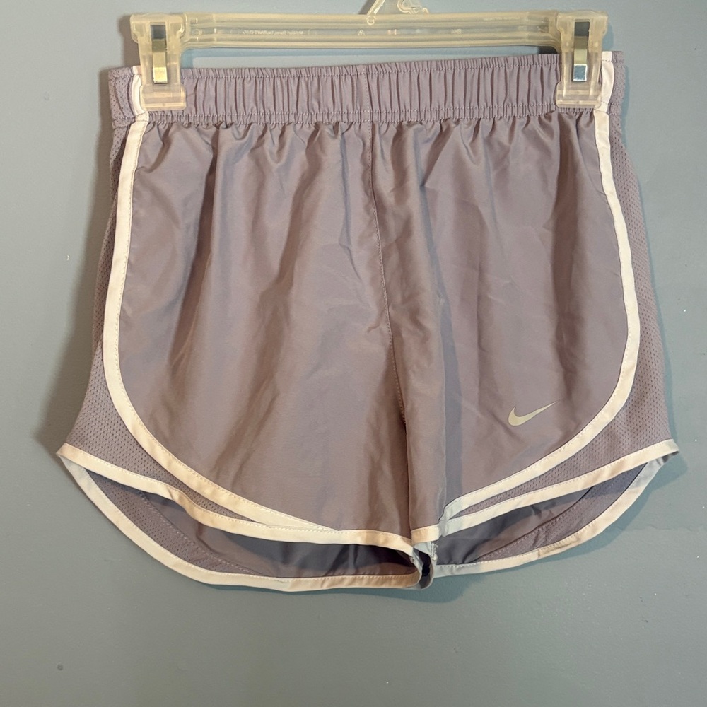 Nike Women's Athletic Shorts in Light Gray